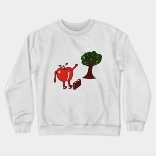 Apple Design Tree Crewneck Sweatshirt